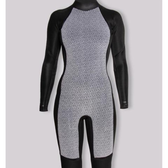 3/2 STRIPE BACK ZIP FULL SUIT - Picture 4 of 4